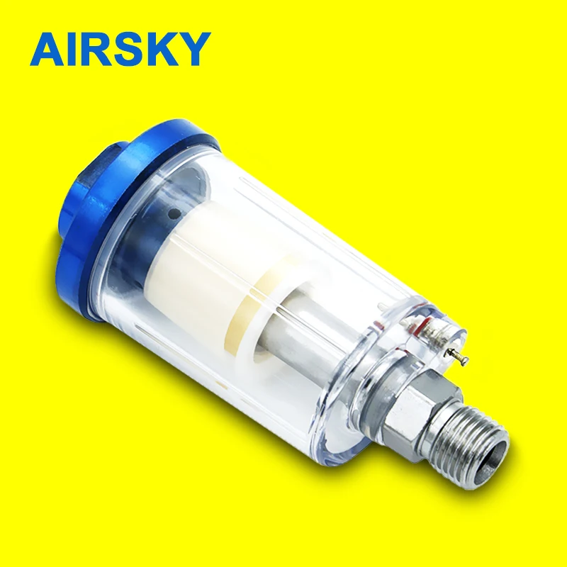 Oil Water Separator Inline Air Hose Filter Moisture Trap 1/4" NPT Inlet For Compressor Spray Paint Gun Pneumatic Parts Air Tool
Oil Water Separator Inline Air Hose Filter Moisture Trap 1/4" NPT Inlet For Compressor Spray Paint Gun Pneumatic Parts Air Tool