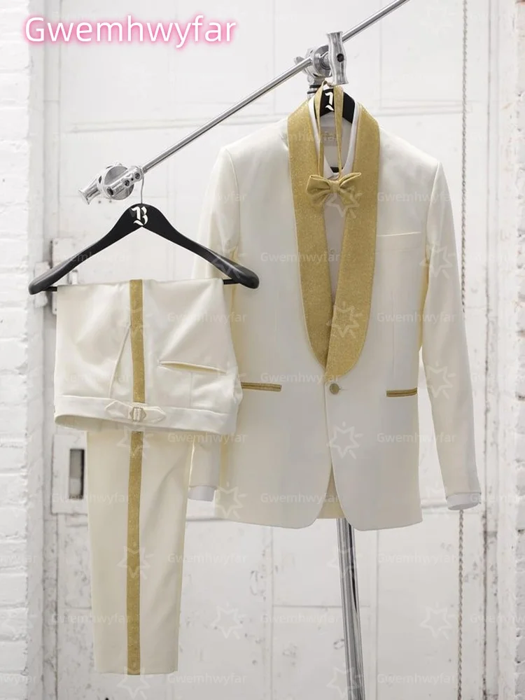 Gwenhwyfar New Arrival Classic 2-Piece Slim Fit Suit Men Groom Tuxedo For Wedding Prom Birthday Dating Thanksgiving Party Wear
Gwenhwyfar New Arrival Classic 2-Piece Slim Fit Suit Men Groom Tuxedo For Wedding Prom Birthday Dating Thanksgiving Party Wear