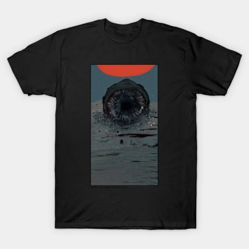 Nightfall On Arrakis Sandworm DUNE Sic fi fan Gift t shirt 100% cotton printed tee Short-sleeve Graphic clothes All size Tops
Nightfall On Arrakis Sandworm DUNE Sic fi fan Gift t shirt 100% cotton printed tee Short-sleeve Graphic clothes All size Tops