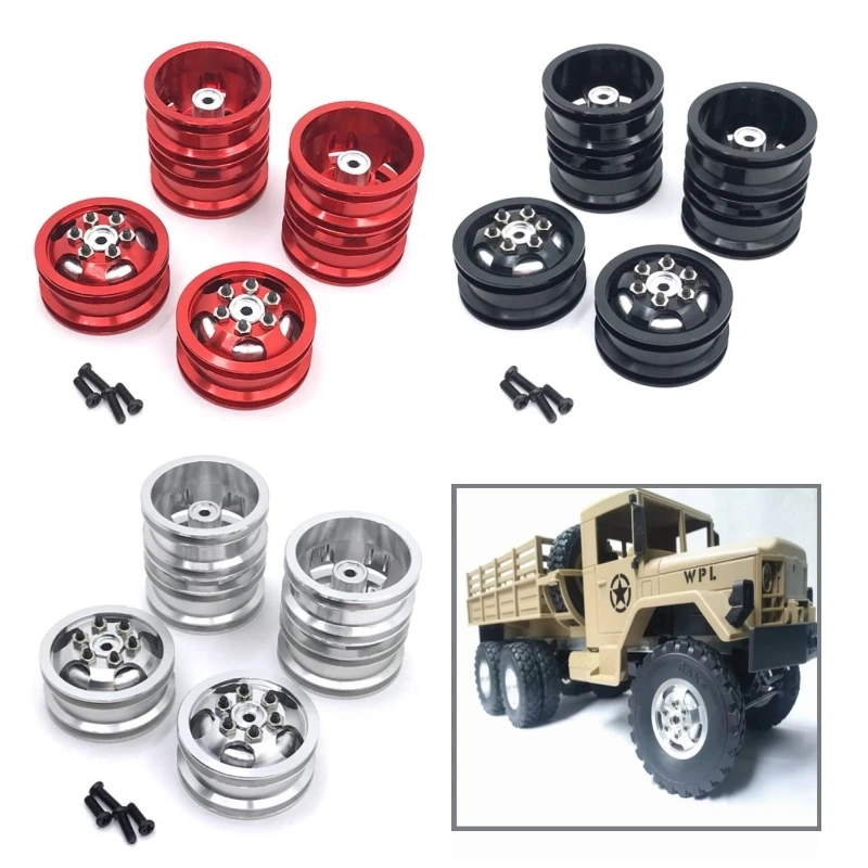 Metal Upgrade Rear Dual Wheel Hub RC Car Parts For WPL B14 B16 B36 C14 C24 MN HengLong FeiYu JJRC
Metal Upgrade Rear Dual Wheel Hub RC Car Parts For WPL B14 B16 B36 C14 C24 MN HengLong FeiYu JJRC