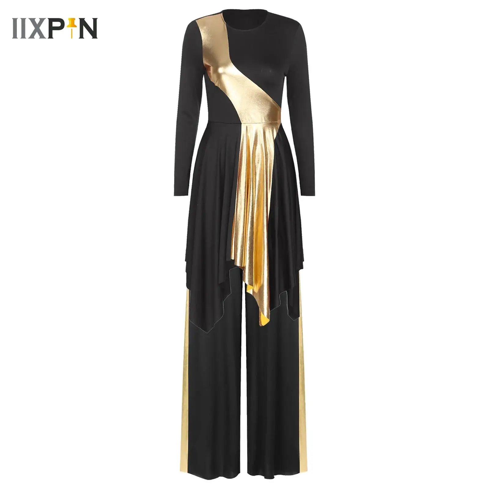 Женский комплект литургического костюма, танцевальные платья для лирического поклонения и широкие брюки, одежда для церковного хора, сценическая одежда
Женский комплект литургического костюма, танцевальные платья для лирического поклонения и широкие брюки, одежда для церковного хора, сценическая одежда