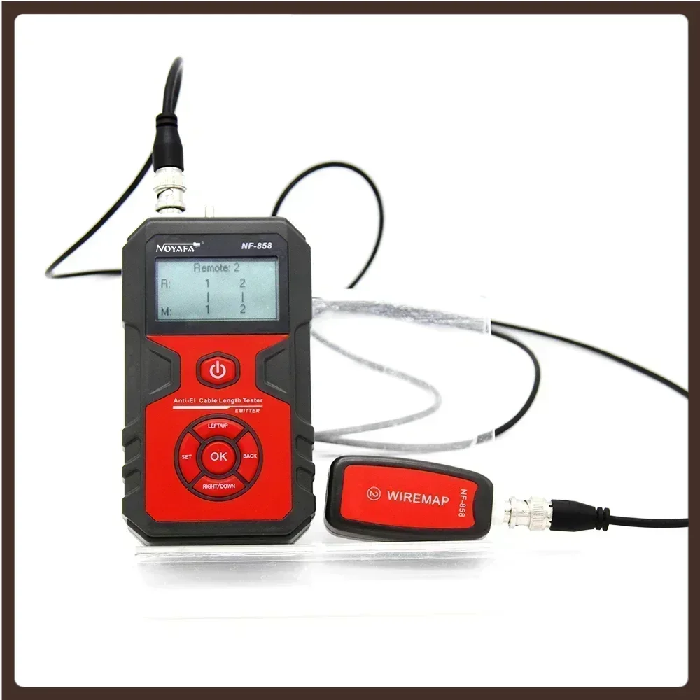 NOYAFA NF-858C LCD Cable Tracker Network Cable Lan Tester RJ45 Cable With Tone Generator PC Power Supply Tester
NOYAFA NF-858C LCD Cable Tracker Network Cable Lan Tester RJ45 Cable With Tone Generator PC Power Supply Tester