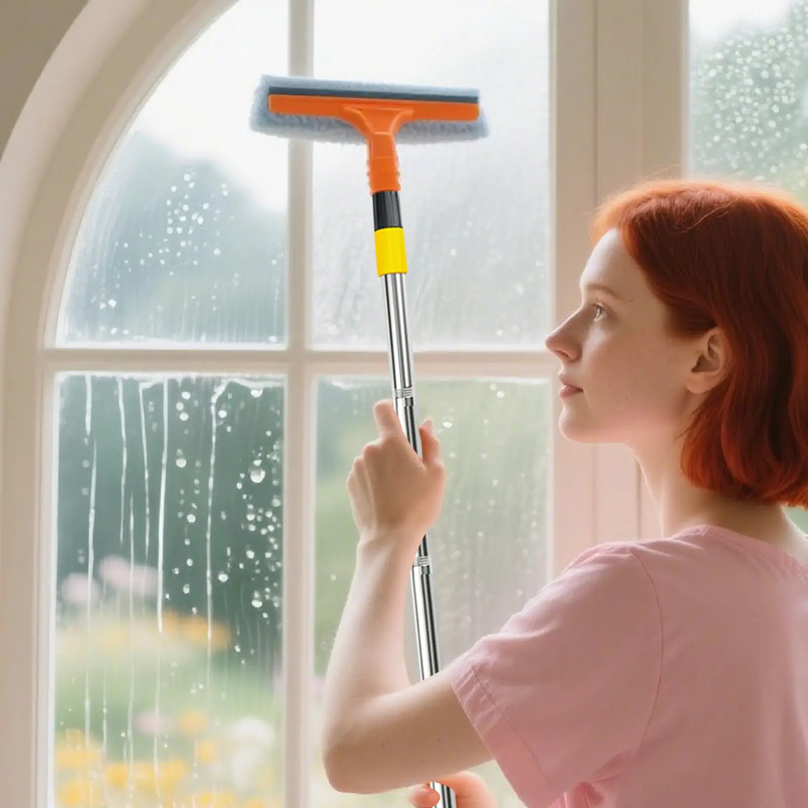 Telescoping Pole Long Paint Roller Telescopic Extendable Poles Anti-Slip Stainless Steel Rod With High Load Capacity For
Telescoping Pole Long Paint Roller Telescopic Extendable Poles Anti-Slip Stainless Steel Rod With High Load Capacity For