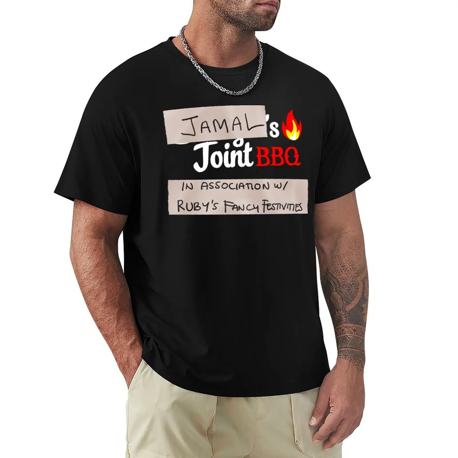 Jamal's Joint BBQ T-Shirt graphic shirts sweat plus size tops mens graphic t-shirts big and tall
Jamal's Joint BBQ T-Shirt graphic shirts sweat plus size tops mens graphic t-shirts big and tall