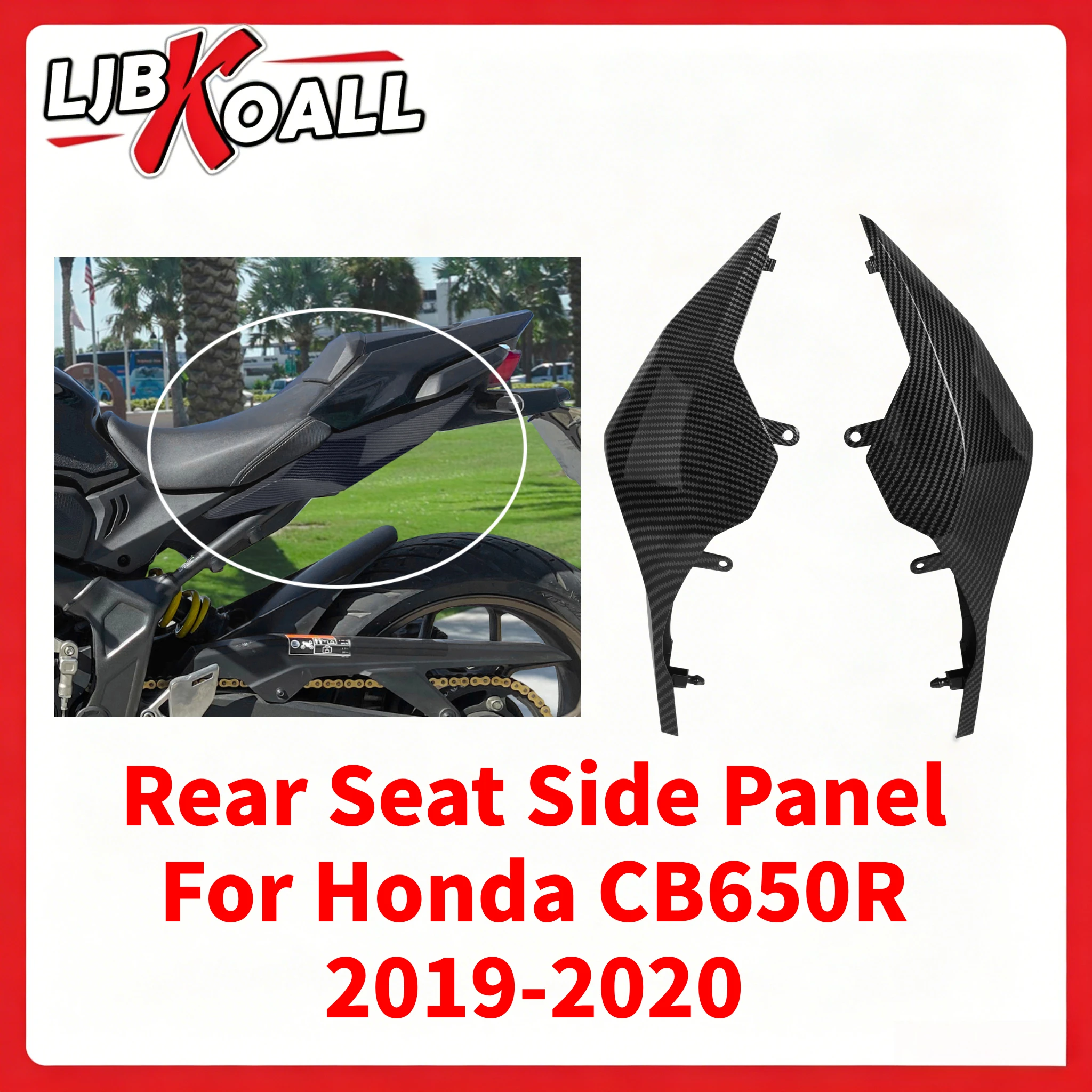 Rear Seat Side Panel For Honda CB650R 2019-2020 Rear Passenger Seat Cowl Side Panel Fairing Cover for CB650R CBR650R Accessories
Rear Seat Side Panel For Honda CB650R 2019-2020 Rear Passenger Seat Cowl Side Panel Fairing Cover for CB650R CBR650R Accessories