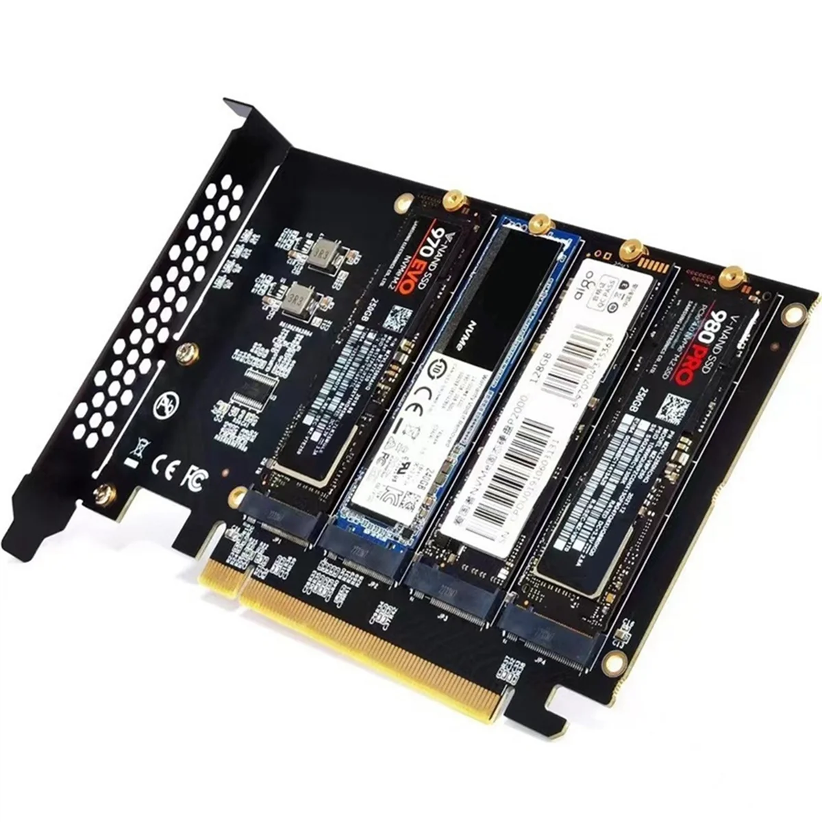 Адаптер A03R PCIE — M.2 NVME Адаптер NVMe M.2 PCI Карта PCI 32 Гбит/с PCI-E Карта PCI X16 M Key SSD Компьютерная карта расширения Добавьте карты
Адаптер A03R PCIE — M.2 NVME Адаптер NVMe M.2 PCI Карта PCI 32 Гбит/с PCI-E Карта PCI X16 M Key SSD Компьютерная карта расширения Добавьте карты