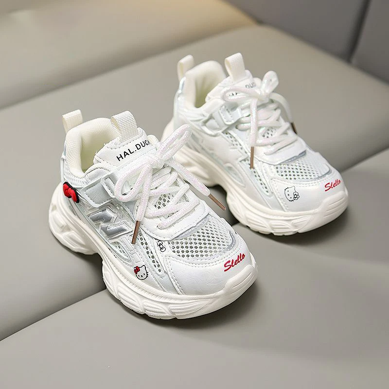 Anime Hello Kitty Kids Mesh Breathable Sports Shoe Girls Casual Shoes Spring Autumn Children Running Shoes Cute Casual Sneakers
Anime Hello Kitty Kids Mesh Breathable Sports Shoe Girls Casual Shoes Spring Autumn Children Running Shoes Cute Casual Sneakers