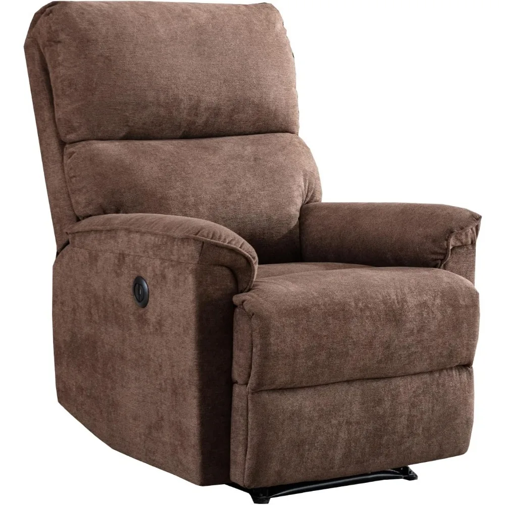 Power Recliner Chair, Electric Recliner, Breathable Fabric Single Overstuffed Recliner Sofa with USB Charge Port for Elderly Liv
Power Recliner Chair, Electric Recliner, Breathable Fabric Single Overstuffed Recliner Sofa with USB Charge Port for Elderly Liv