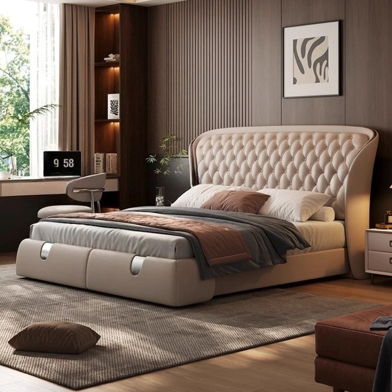 150x200 180x200 200x220 см Роскошная кожаная двуспальная кровать в американском стиле, полноразмерный каркас кровати для 2 человек, кровати для спальни королевы, мебель
150x200 180x200 200x220 см Роскошная кожаная двуспальная кровать в американском стиле, полноразмерный каркас кровати для 2 человек, кровати для спальни королевы, мебель