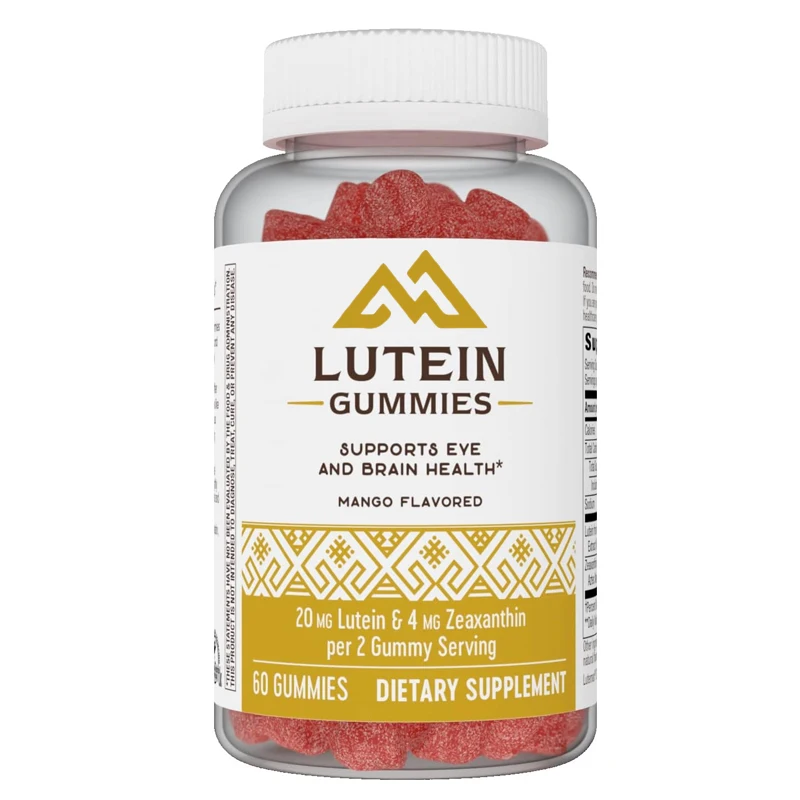 Lutein gummies contain zeaxanthin, eye health and brain function supplements, mango flavor, 60 capsules
Lutein gummies contain zeaxanthin, eye health and brain function supplements, mango flavor, 60 capsules