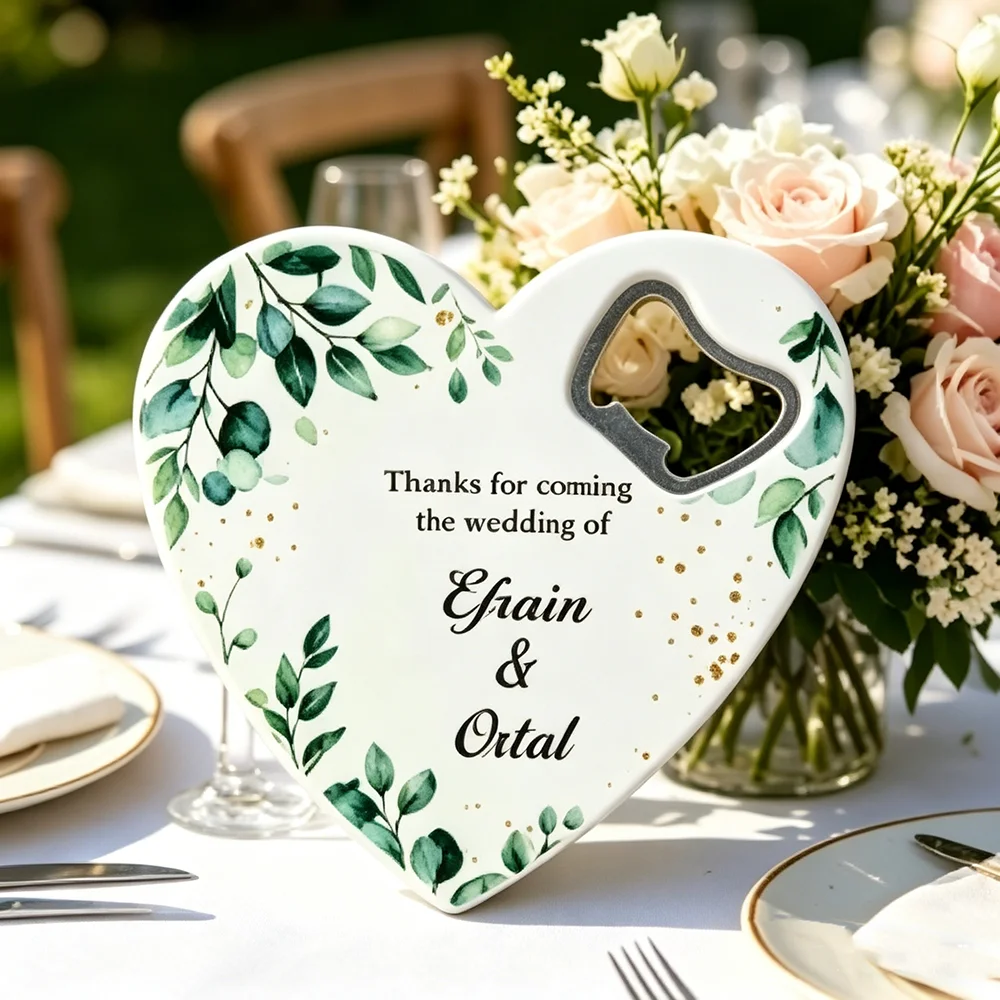 20Pcs Personalized Heart-Shaped Bottle Opener,Custom Crest and Monogram Beer Openers,Comapany Logo,Photo Wedding Favors
20Pcs Personalized Heart-Shaped Bottle Opener,Custom Crest and Monogram Beer Openers,Comapany Logo,Photo Wedding Favors