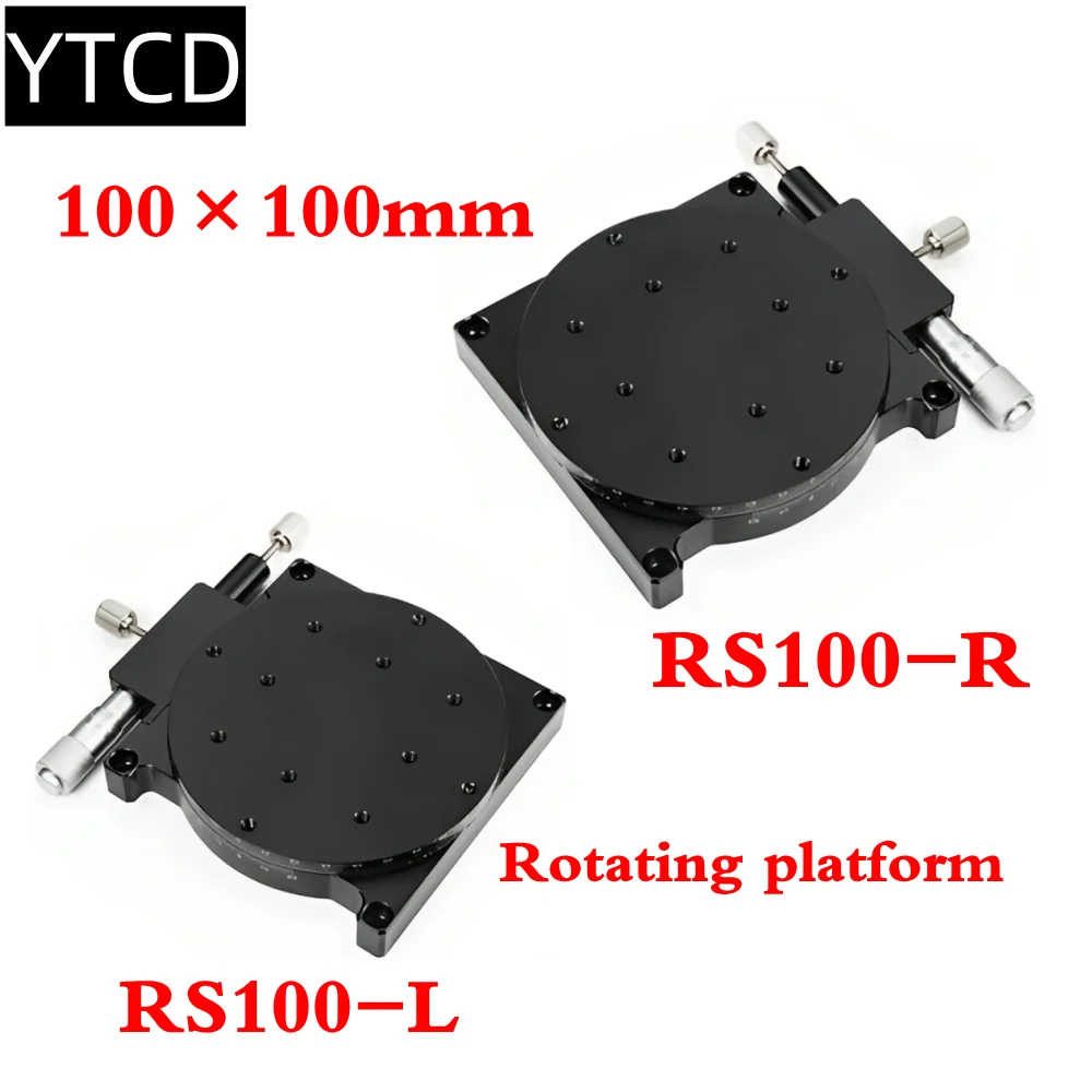 Ось R 100 мм RS100-L RS100-R 360 ° Прецизионный вращающийся ручной раздвижной стол, платформа регулировки смещения, оптический микрометр
Ось R 100 мм RS100-L RS100-R 360 ° Прецизионный вращающийся ручной раздвижной стол, платформа регулировки смещения, оптический микрометр