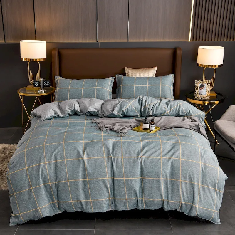 Grinding Four Piece Set of Aloe Vera Cotton Student Dormitory Bed Sheets, Duvet Covers, Pure Cotton Bedding Ins Style
Grinding Four Piece Set of Aloe Vera Cotton Student Dormitory Bed Sheets, Duvet Covers, Pure Cotton Bedding Ins Style
