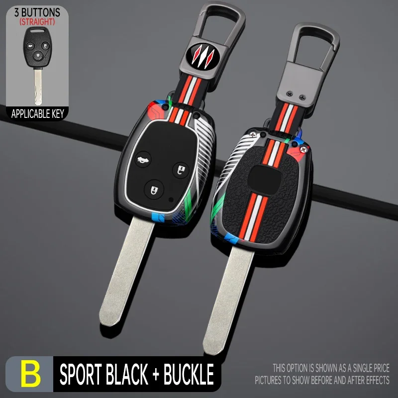 2 3 buttons Metal + silicone Car key case cover shell for Honda Accord Civic CR-V Pilot Insight Ridgeline Protector Accessories
2 3 buttons Metal + silicone Car key case cover shell for Honda Accord Civic CR-V Pilot Insight Ridgeline Protector Accessories