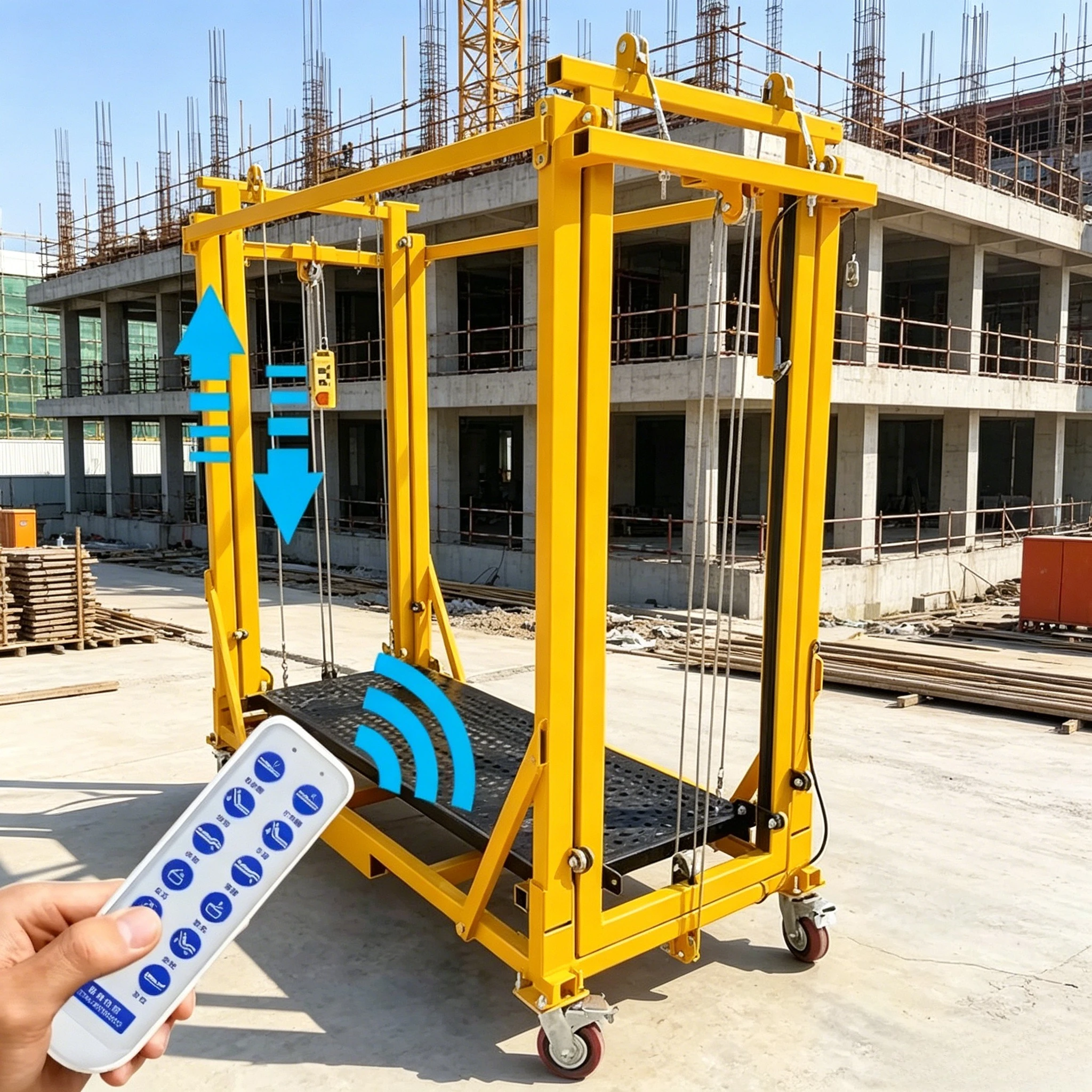 Customized Aluminium Scaffolding 1000kg Compact Electric Scaffolding Lift 10 M Electric Scaffolding Construction Hoist Platform
Customized Aluminium Scaffolding 1000kg Compact Electric Scaffolding Lift 10 M Electric Scaffolding Construction Hoist Platform