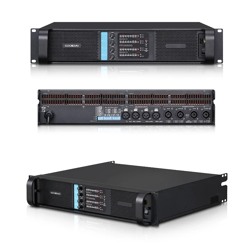 MIA-FP10000Q 4CH Power Amplifier Class D/H Two Step Power Supply Dual Channel Power Amplifier Bridge 14000W(@4Ω) 10000W
MIA-FP10000Q 4CH Power Amplifier Class D/H Two Step Power Supply Dual Channel Power Amplifier Bridge 14000W(@4Ω) 10000W