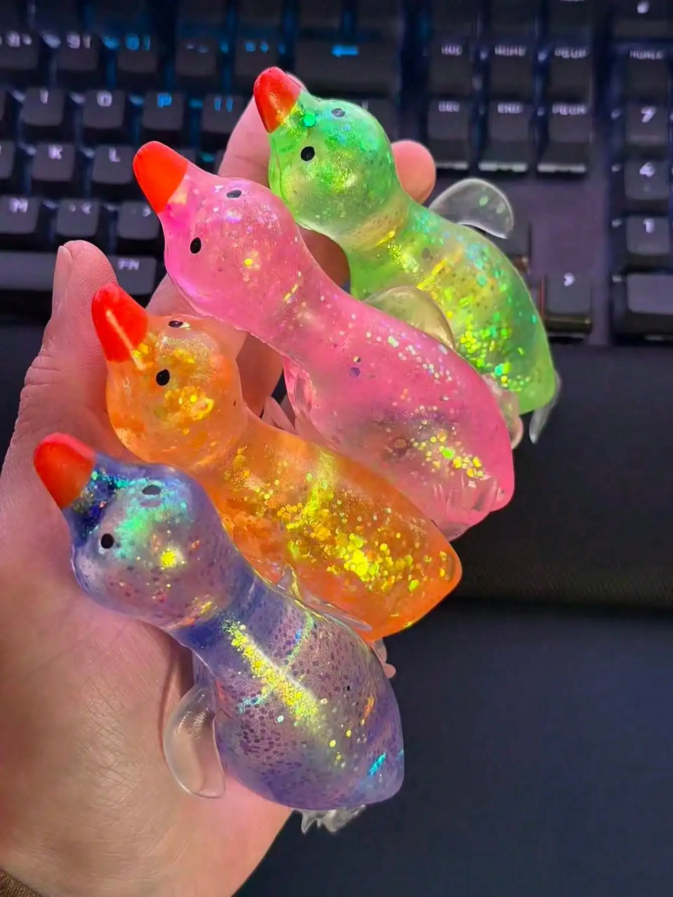 3Pack Duck Sugar Stress Ball Squishy Toys Kids And Adults, Kawaii Squishy Stress Balls, Duck Sugar Ball Squeeze Toys,Squishy Toys
3Pack Duck Sugar Stress Ball Squishy Toys Kids And Adults, Kawaii Squishy Stress Balls, Duck Sugar Ball Squeeze Toys,Squishy Toys