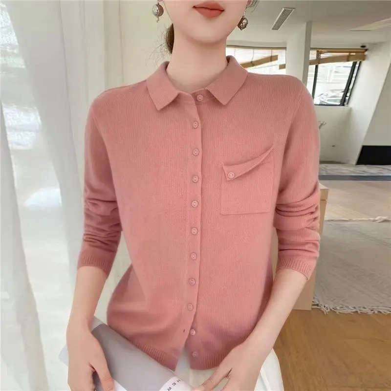 Autumn And Winter New Button-Knitted Cardigan Korean-Style Fashionable Solid Color Comfortable Long-Sleeved Women's Top - ZD3020
Autumn And Winter New Button-Knitted Cardigan Korean-Style Fashionable Solid Color Comfortable Long-Sleeved Women's Top - ZD3020