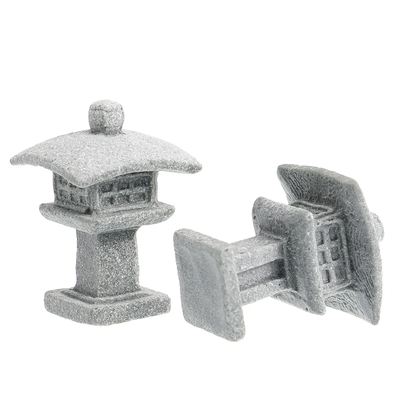2 Pcs Lantern Stone Statue Mini Ornaments for Garden Fish Tank Grey Landscape Home Decoration Pet Supplies
2 Pcs Lantern Stone Statue Mini Ornaments for Garden Fish Tank Grey Landscape Home Decoration Pet Supplies