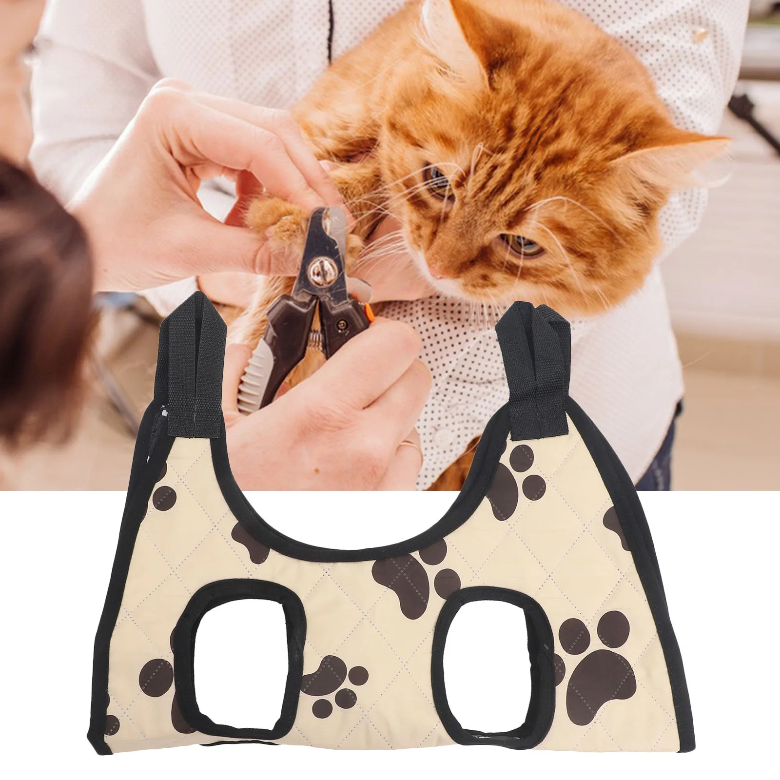 Pet Grooming Hammock Cat Dog Nail Trimming Sling Bed Small Size Oxford Cloth Random Pattern Four Hole Design Easy Suspension
Pet Grooming Hammock Cat Dog Nail Trimming Sling Bed Small Size Oxford Cloth Random Pattern Four Hole Design Easy Suspension