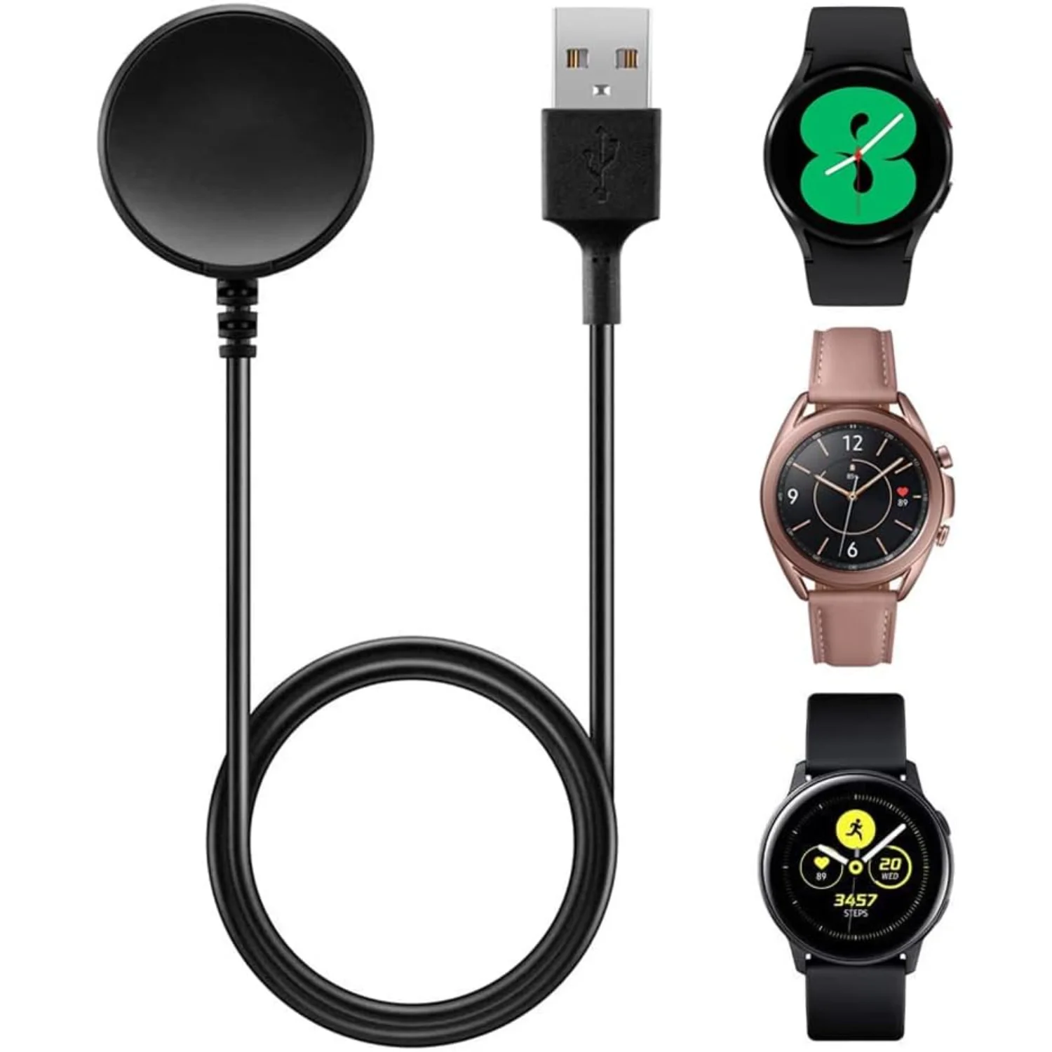 Зарядное устройство для часов 4/4 Classic/3/Active 2/Acitve, сменный USB-кабель для зарядки, шнур, док-станция для часов 6/5/4//3/Active 2/A
Зарядное устройство для часов 4/4 Classic/3/Active 2/Acitve, сменный USB-кабель для зарядки, шнур, док-станция для часов 6/5/4//3/Active 2/A