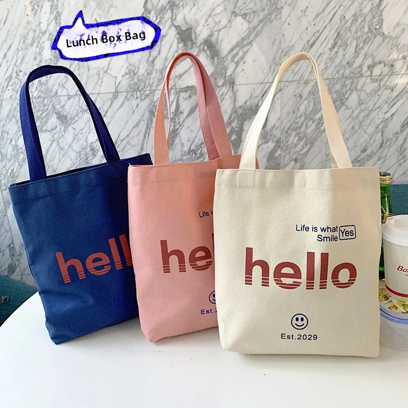 Canvas Handbag Lunch Box Underarm Bag Book Bag Office Casual Versatile Girls Bag Soft Lo Bule Closure Foldable Small...
Canvas Handbag Lunch Box Underarm Bag Book Bag Office Casual Versatile Girls Bag Soft Lo Bule Closure Foldable Small...