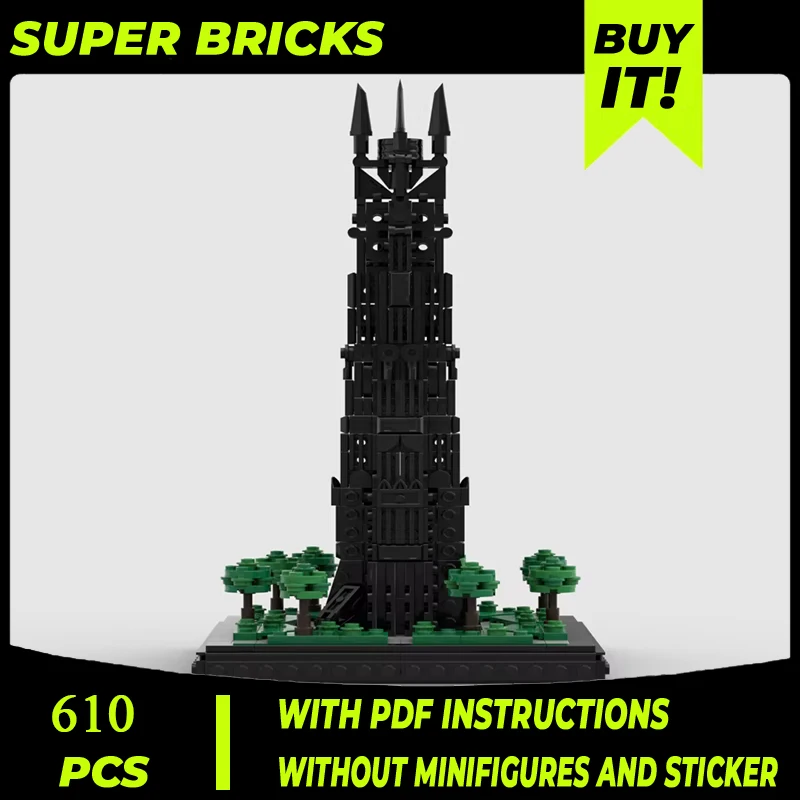 Кольца из фильма Moc, строительные блоки, средневековые времена, черная башня ортона, модель, технология, кирпичи, замок «сделай сам», игрушки с видом на улицу
Кольца из фильма Moc, строительные блоки, средневековые времена, черная башня ортона, модель, технология, кирпичи, замок «сделай сам», игрушки с видом на улицу