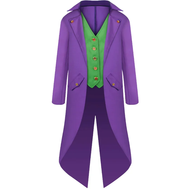 Joker Cosplay Kids Boys Fantasia Outfits Movie Dark Knight Super Villain Costume Child Fantasy Halloween Carnival Party Cloth
Joker Cosplay Kids Boys Fantasia Outfits Movie Dark Knight Super Villain Costume Child Fantasy Halloween Carnival Party Cloth