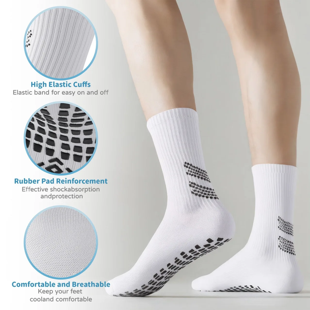 New Men Women Sports Football Socks Tube Wear-resistant Non-slip Outdoor Sports Cycling Socks Soccer Basketball Socks
New Men Women Sports Football Socks Tube Wear-resistant Non-slip Outdoor Sports Cycling Socks Soccer Basketball Socks