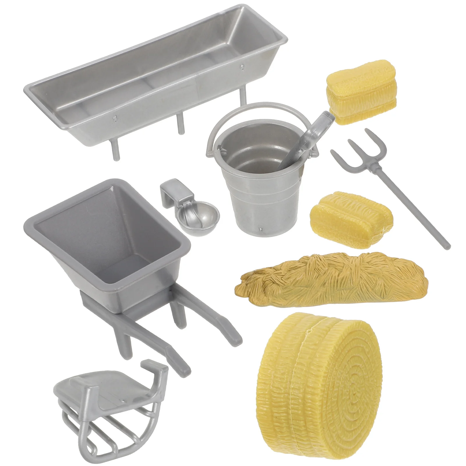8 Pcs Miniature Props Ranch Accessory Toys Child Toddler Children’s 95X32X25CM Plastic Kids Playset Fun
8 Pcs Miniature Props Ranch Accessory Toys Child Toddler Children’s 95X32X25CM Plastic Kids Playset Fun