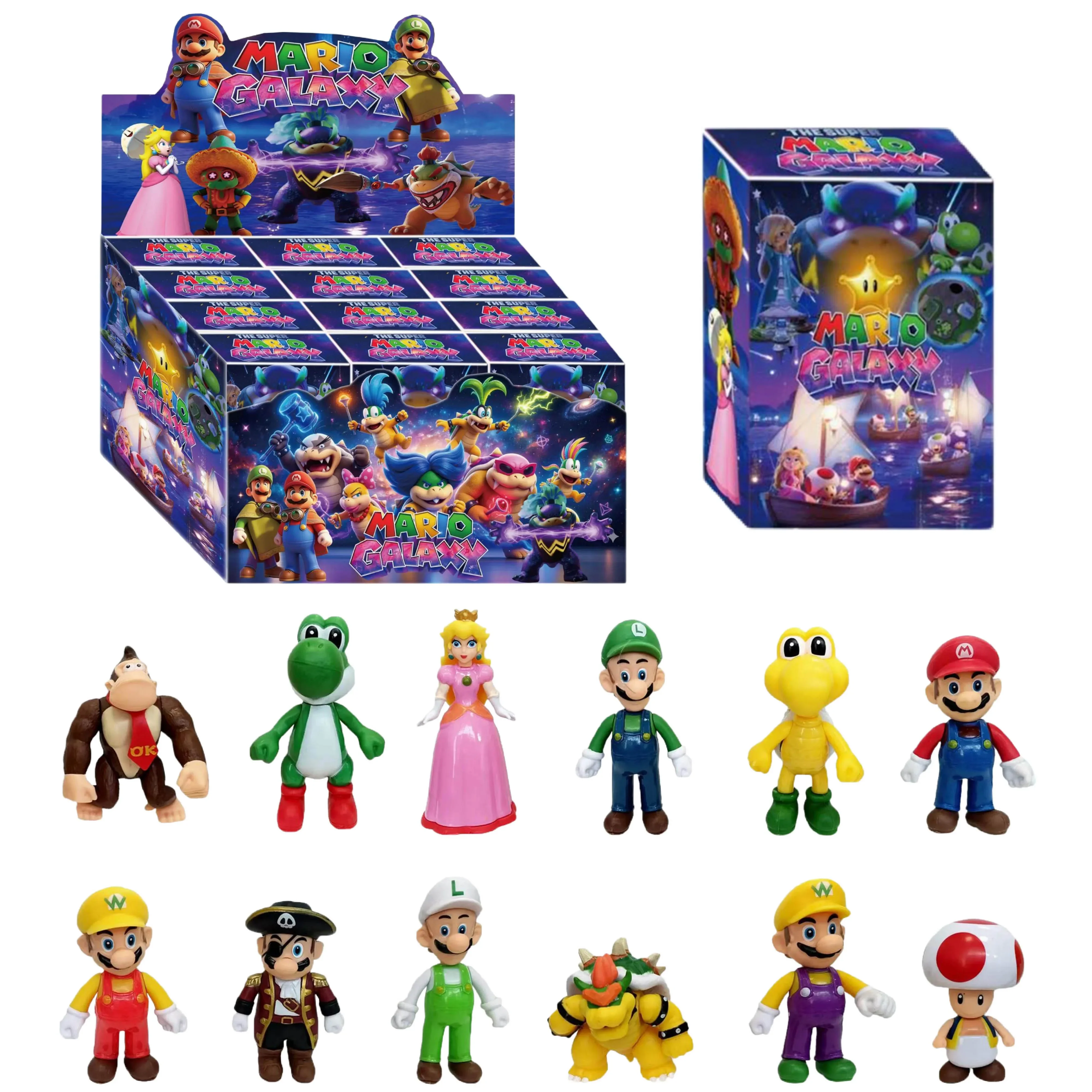 Bandai Hot Super Mario Bros Luigi Yoshi Mario Cartoon Dolls Anime Figures Creative Collectible Model Toys for Kids Birthday Gift
Bandai Hot Super Mario Bros Luigi Yoshi Mario Cartoon Dolls Anime Figures Creative Collectible Model Toys for Kids Birthday Gift