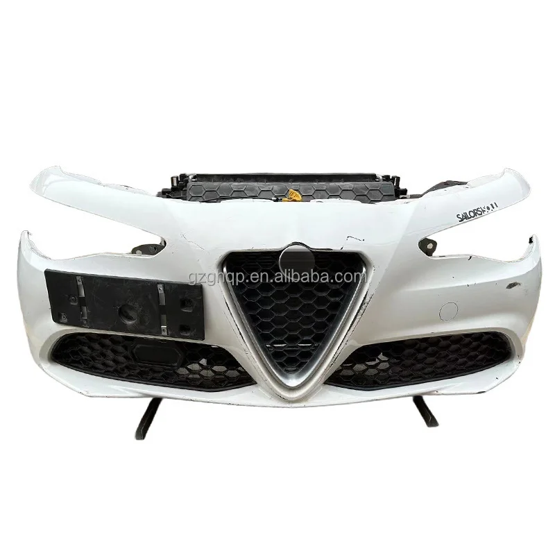 Suitable for Gialia White Front Bumper Grille Assembly 2017-2022 with Radiator Fan Body Kit
Suitable for Gialia White Front Bumper Grille Assembly 2017-2022 with Radiator Fan Body Kit