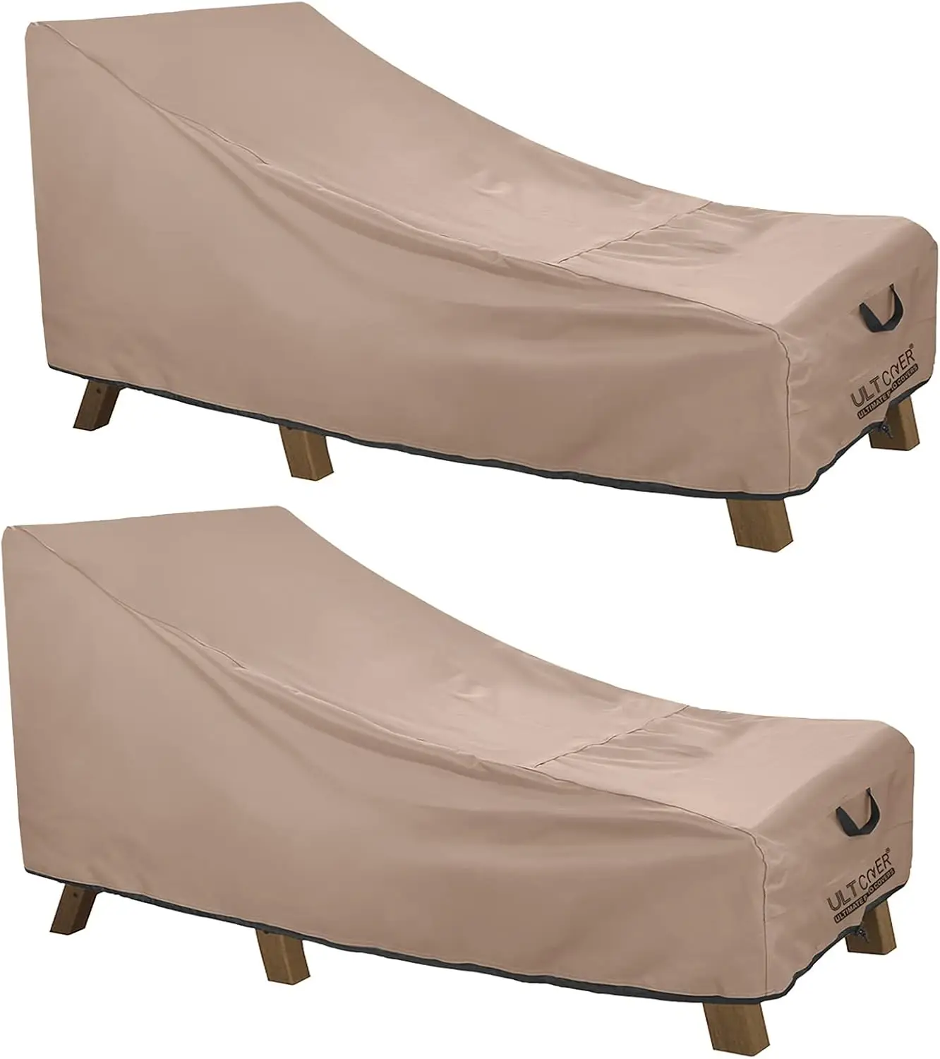 Patio Lounge Chair Cover 2 Pack for 80x28x30 Inch with Heavy Duty 600D Polyester and Ventilated Design
Patio Lounge Chair Cover 2 Pack for 80x28x30 Inch with Heavy Duty 600D Polyester and Ventilated Design