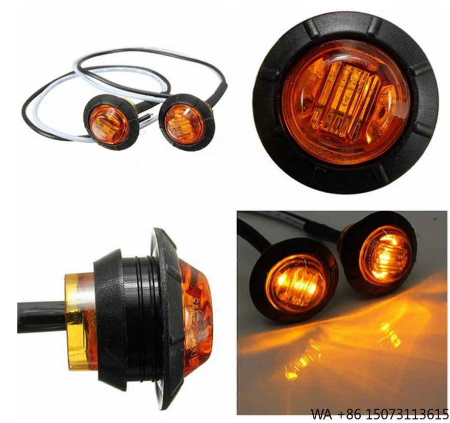 3/4 "круглый 12 В водонепроницаемый светодиодный передний/задний габаритный индикатор для прицепа, фургона, каравана, грузовика, автомобиля, автобуса, лодки
3/4 "круглый 12 В водонепроницаемый светодиодный передний/задний габаритный индикатор для прицепа, фургона, каравана, грузовика, автомобиля, автобуса, лодки