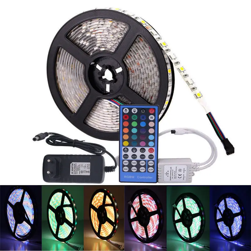 Светодиодная лента постоянного тока 12 В 5050 RGB 5 м 300 светодиодов RGB + белый/фотолента с + 3A питанием + пульт дистанционного управления
Светодиодная лента постоянного тока 12 В 5050 RGB 5 м 300 светодиодов RGB + белый/фотолента с + 3A питанием + пульт дистанционного управления
