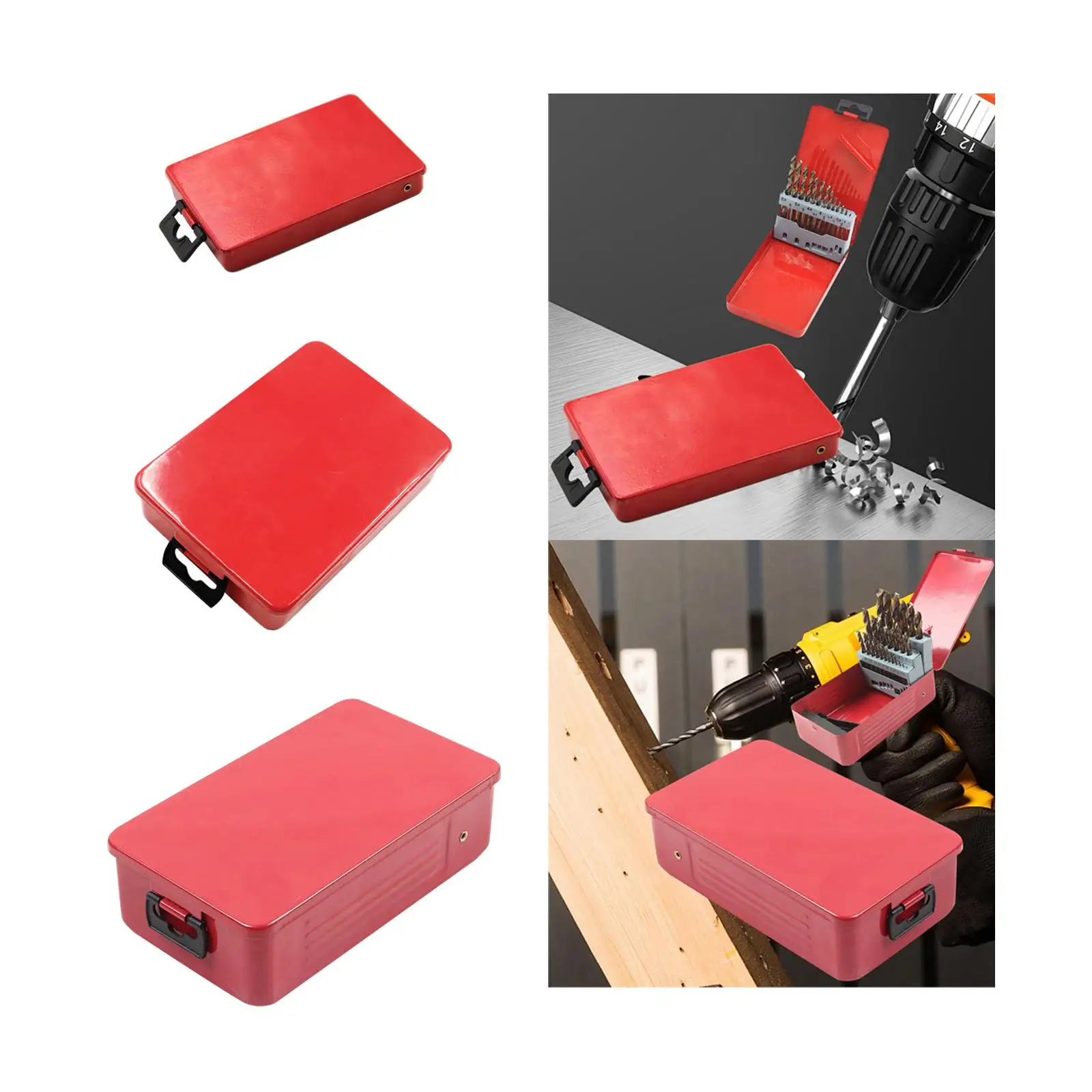 Drill Bit Index Case Empty Organizer Workshop Equipment Indexed Storage Box 
Drill Bit Index Case Empty Organizer Workshop Equipment Indexed Storage Box