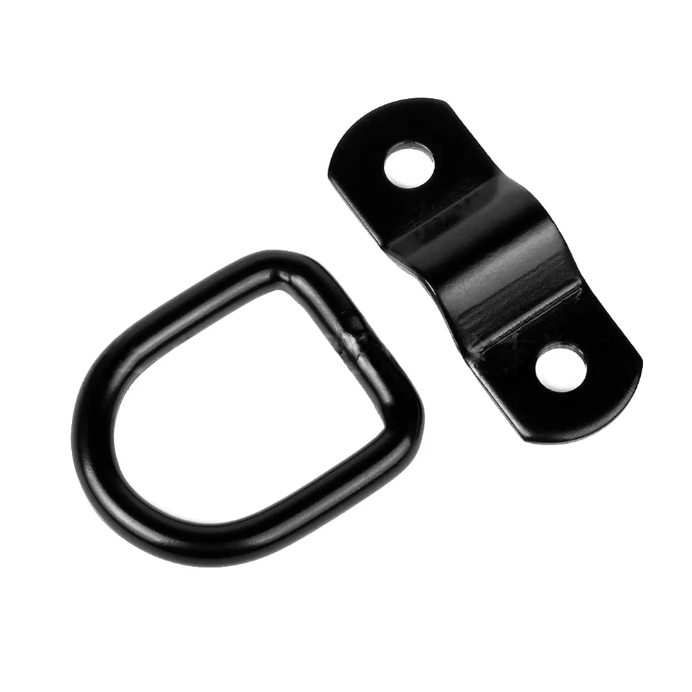 Black D Ring Eyelets 304 Stainless Steel 6 Mm Thick Ring 3 Mm Reinforced Base Pre-drilled Holes Cargo Securing
Black D Ring Eyelets 304 Stainless Steel 6 Mm Thick Ring 3 Mm Reinforced Base Pre-drilled Holes Cargo Securing