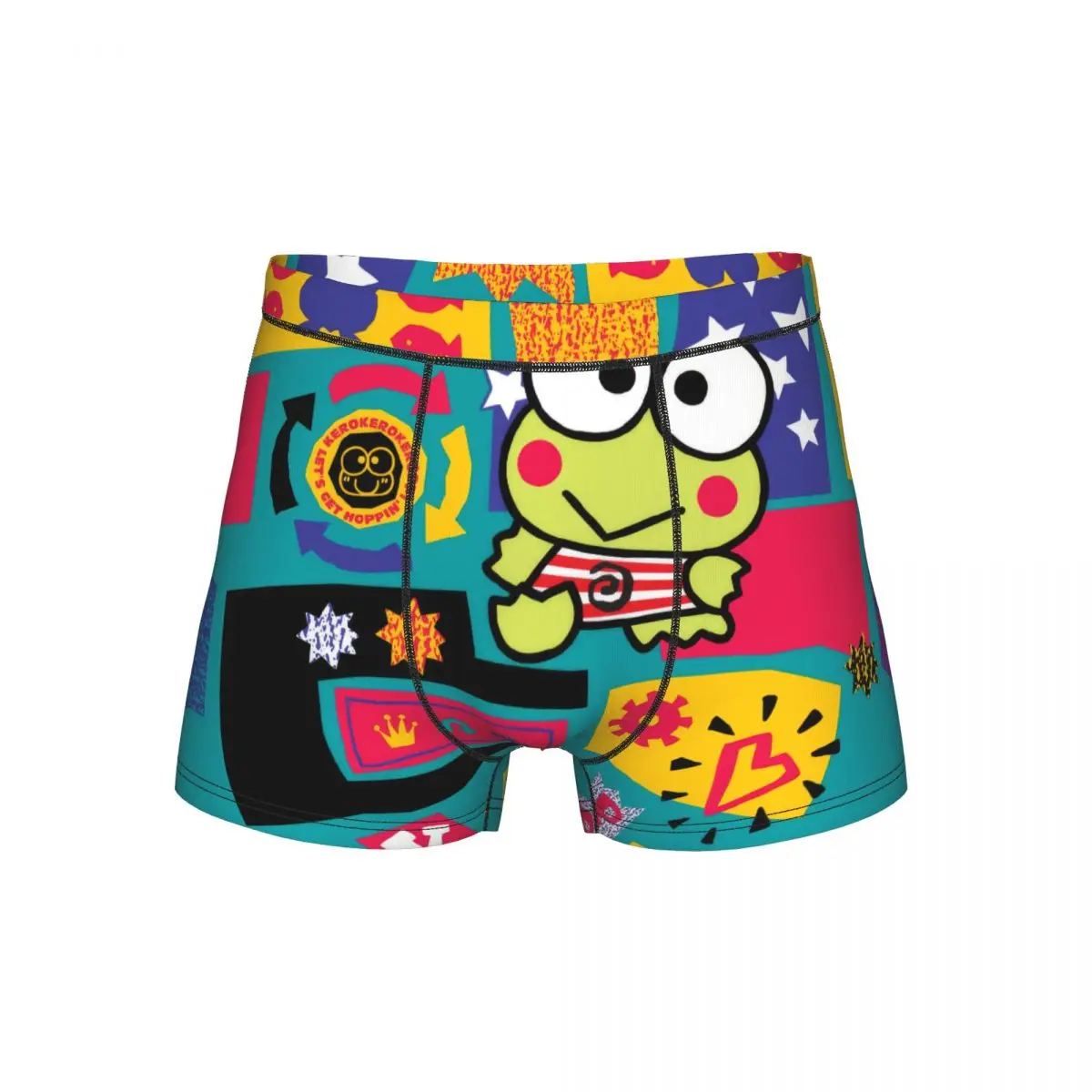 Men Cartoon Keroppi Frog Long Underwear Novelty Boxer Briefs Shorts Panties Male Mid Waist Underpants Plus Size
Men Cartoon Keroppi Frog Long Underwear Novelty Boxer Briefs Shorts Panties Male Mid Waist Underpants Plus Size