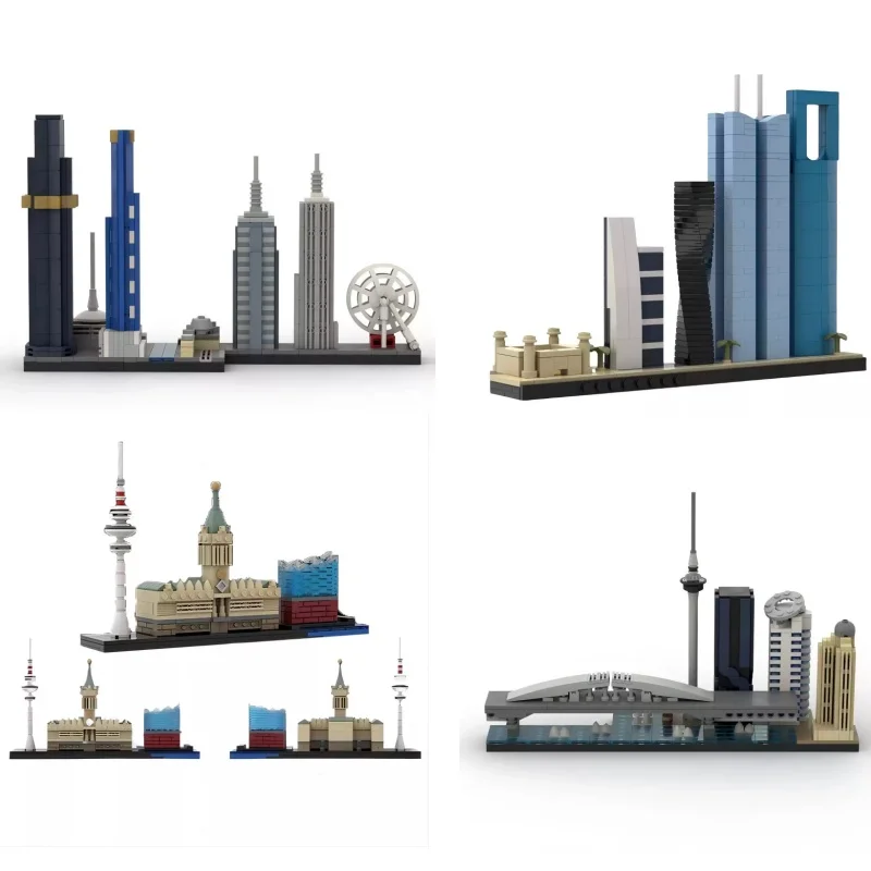 MOC City Landmark Skyline Architecture Melbourne Hamburg Athens Riyadh BJ Vienna Street View Sets Building Blocks Toys Gift
MOC City Landmark Skyline Architecture Melbourne Hamburg Athens Riyadh BJ Vienna Street View Sets Building Blocks Toys Gift