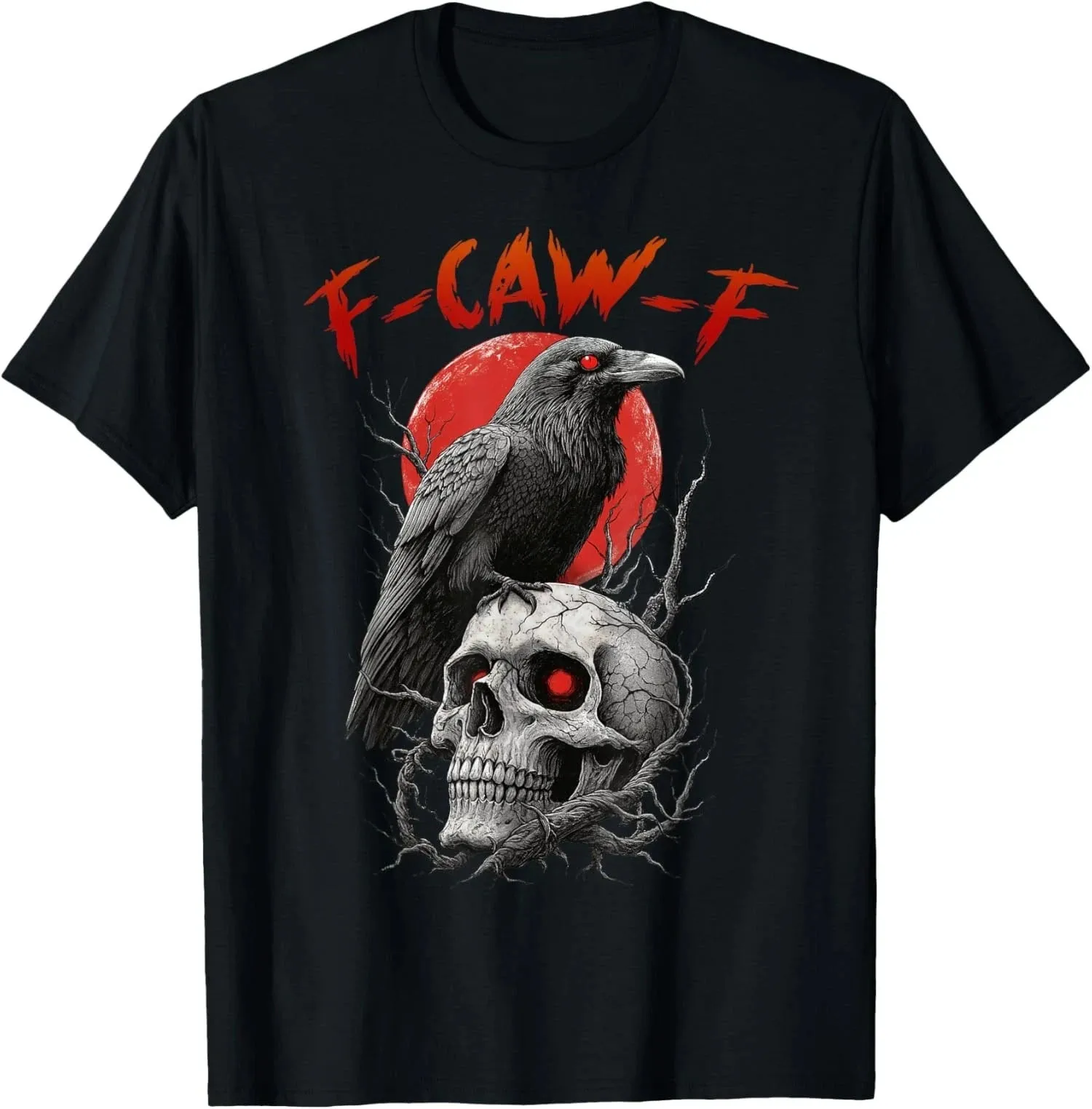 Black Crow Humorous Halloween Bird T-Shirt
Black Crow Humorous Halloween Bird T-Shirt