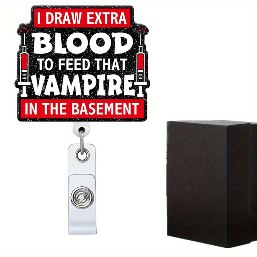 Подарочный набор катушек с черным значком «Экстра Кров». Забавный зажим для филеботомии для медсестер и медицинского персонала.
Подарочный набор катушек с черным значком «Экстра Кров». Забавный зажим для филеботомии для медсестер и медицинского персонала.