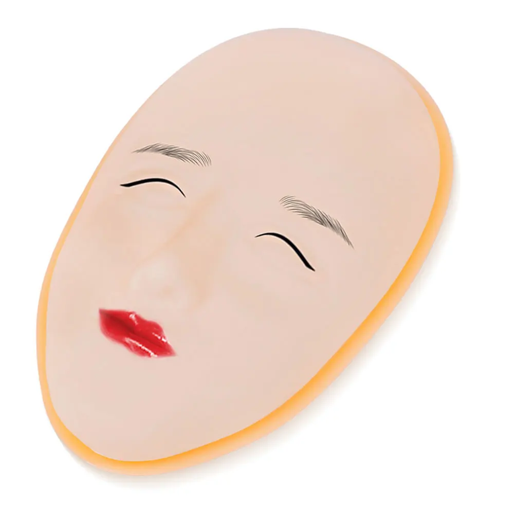 2 Pcs Human Face Base Tattooing Practice Skin with Eyebrow Fake Mannequin Silica Gel Silicone for Artists
2 Pcs Human Face Base Tattooing Practice Skin with Eyebrow Fake Mannequin Silica Gel Silicone for Artists