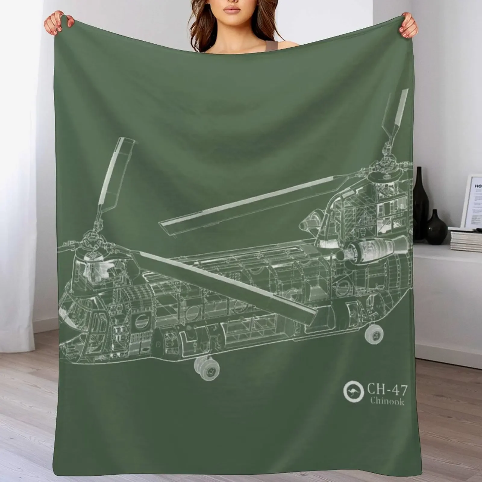 CHINOOK Throw Blanket All Season Soft Lightweight Blanket for Home
CHINOOK Throw Blanket All Season Soft Lightweight Blanket for Home