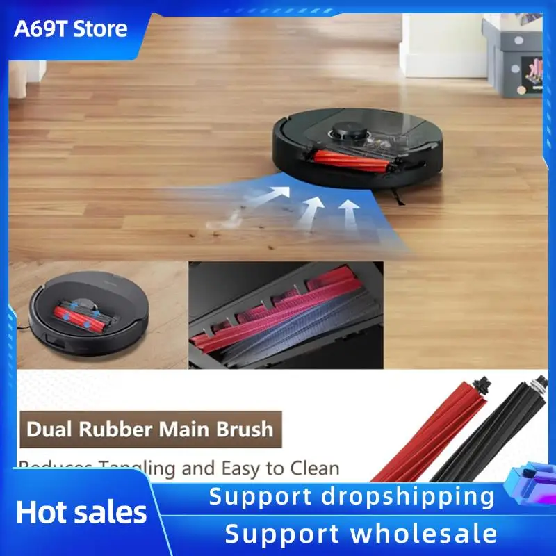 A69T для Roborock Q8 Max +/Q5 Max +/Q5 Pro +/Q5 Duoroller + аксессуары для пылесоса, роликовая боковая щетка, фильтр, накладка для швабры, мешок для пыли
A69T для Roborock Q8 Max +/Q5 Max +/Q5 Pro +/Q5 Duoroller + аксессуары для пылесоса, роликовая боковая щетка, фильтр, накладка для швабры, мешок для пыли
