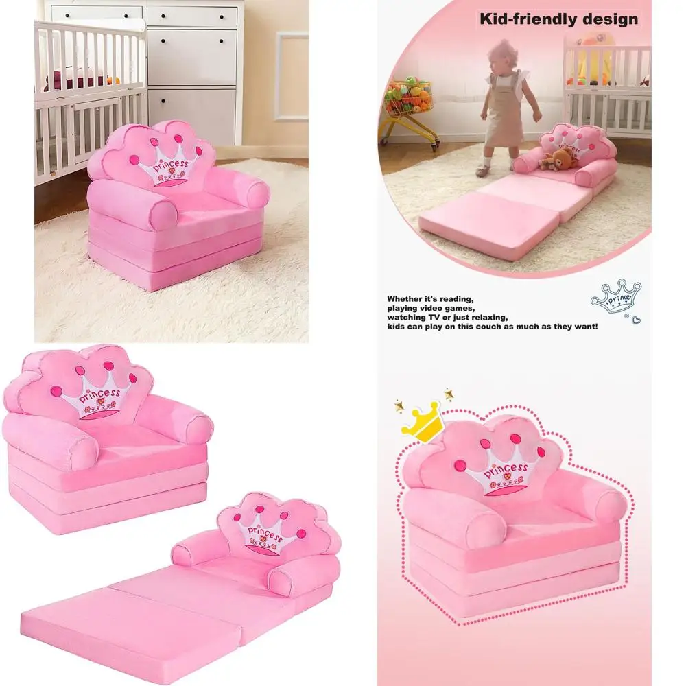Toddler Couch for 1-3 Years, Playroom Furniture, Pink for Birthdays and Halloween
Toddler Couch for 1-3 Years, Playroom Furniture, Pink for Birthdays and Halloween