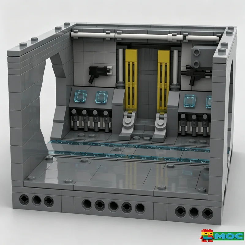 NEW 400 PCS Sci Fi Indoor Armory Diorama MOC Scene Building Blocks Educational Assembly Birthday Home Collection Display Gifts
NEW 400 PCS Sci Fi Indoor Armory Diorama MOC Scene Building Blocks Educational Assembly Birthday Home Collection Display Gifts