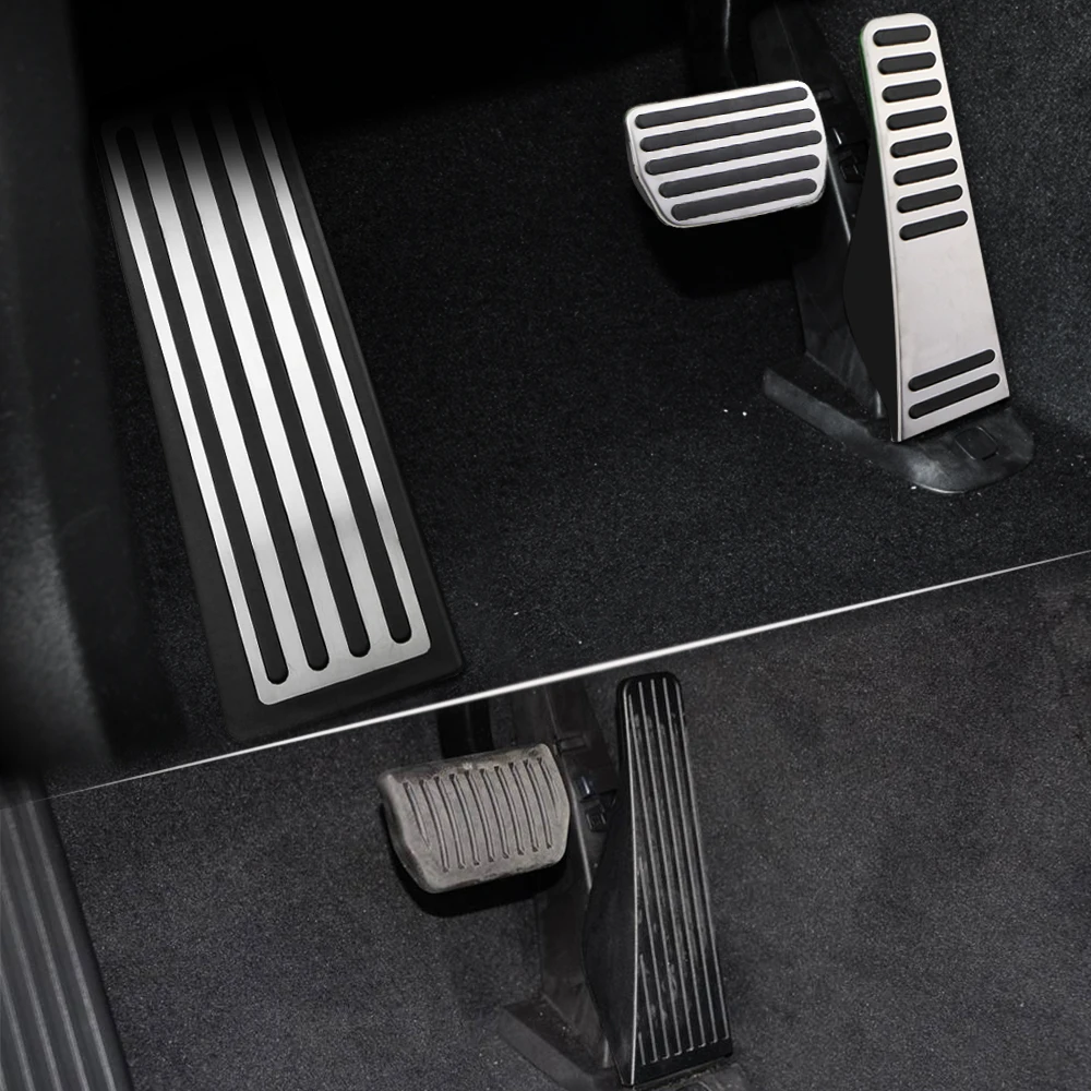 Stainless Steel Car Accelerator Gas Brake Pedal Footrest Pedal Cover Car Pedals For Volvo XC60 XC90 S90 2018 - 2021 Accessories
Stainless Steel Car Accelerator Gas Brake Pedal Footrest Pedal Cover Car Pedals For Volvo XC60 XC90 S90 2018 - 2021 Accessories
