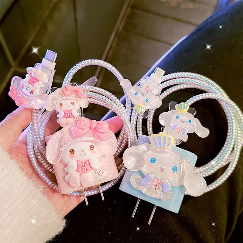 Cartoon Cinnamon Roll Melody Charger Case Cable Protector for IPhone 18W/20W Fast Charging Cable Data Break-proof Charger Gift
Cartoon Cinnamon Roll Melody Charger Case Cable Protector for IPhone 18W/20W Fast Charging Cable Data Break-proof Charger Gift
