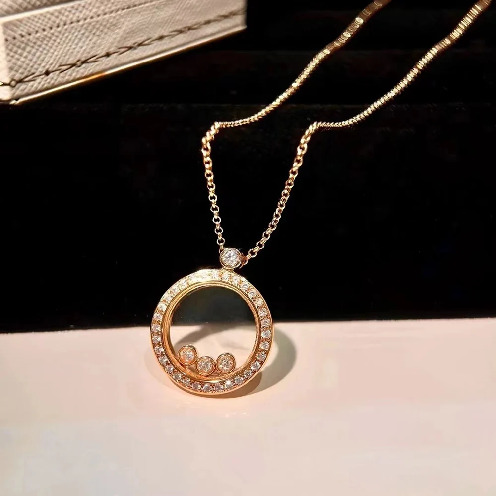 Fashion Romantic Round Transparent Glass Necklace Women's A Zircon Activity Beads Luxury Wedding Accessories Exquisite Jewellery
Fashion Romantic Round Transparent Glass Necklace Women's A Zircon Activity Beads Luxury Wedding Accessories Exquisite Jewellery