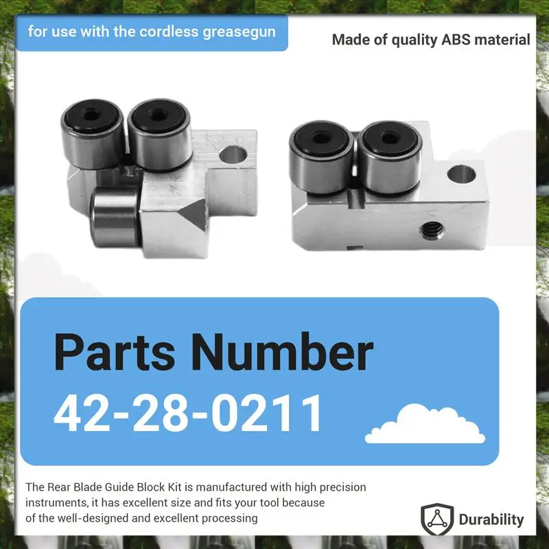 The New 42-28-0211 Bandsaw Front Rear Blade Guide Block Kit Rear Blade Guide/Bearing Assembly
The New 42-28-0211 Bandsaw Front Rear Blade Guide Block Kit Rear Blade Guide/Bearing Assembly